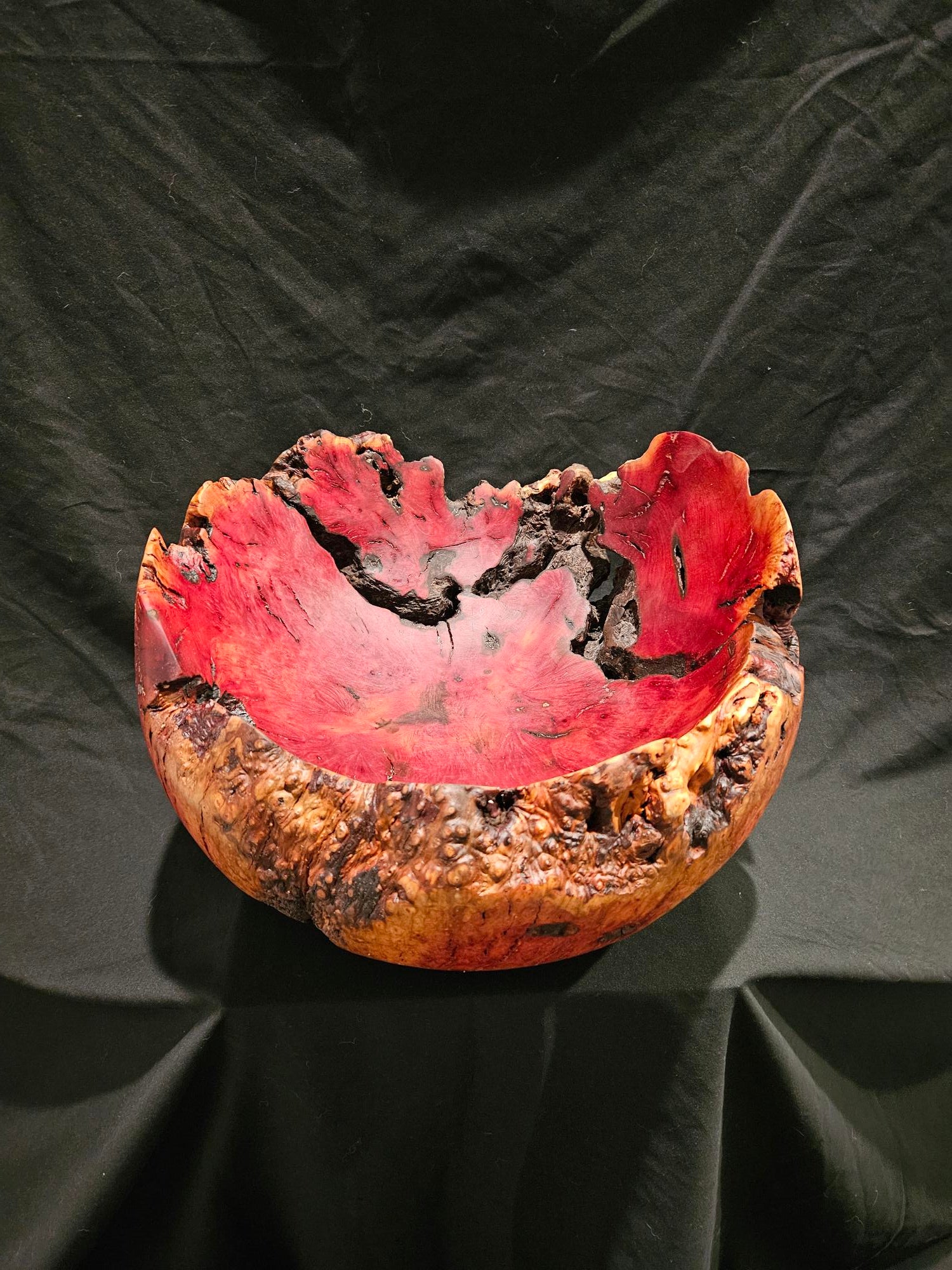 Manzanita Burl xl open bowl – its just wood by dc