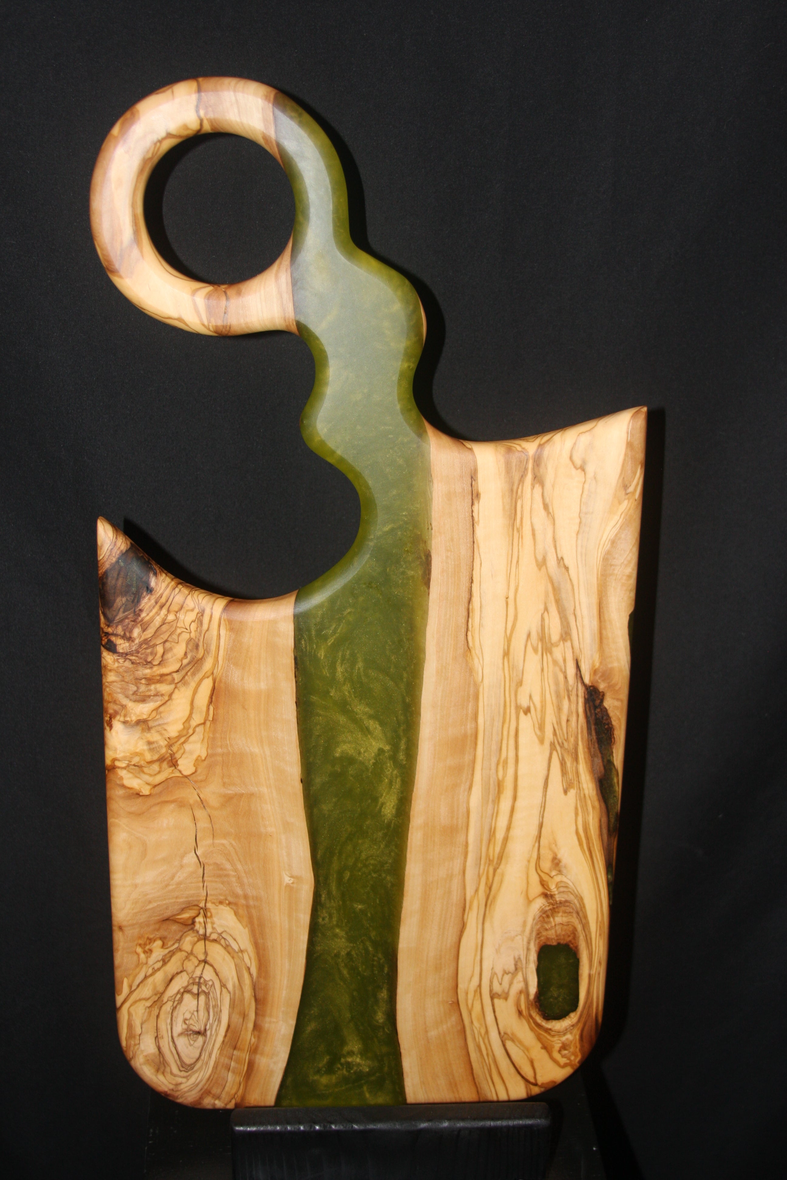 Olive Wood Green offers Resin Charcuterie Board