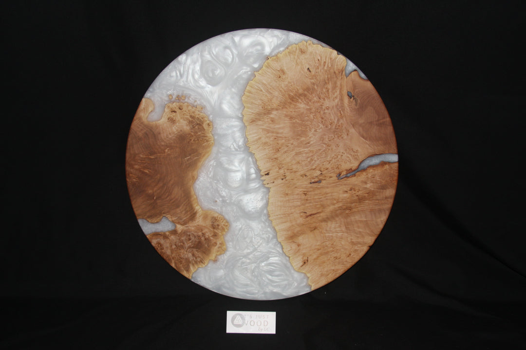 Large Maple Burl and Snow White